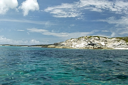 Cliffs on N Side of Anguilla Cay