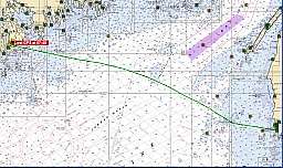 Yarmouth to Maine Map