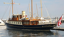 Classic Boat at Jamestown