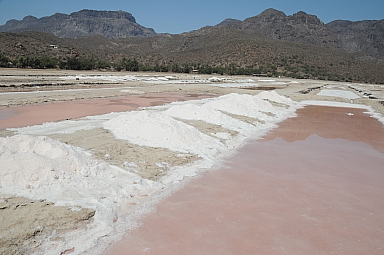 Salt Ponds at San Evaristo