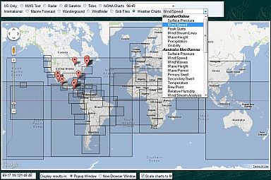 Interactive Weather Map