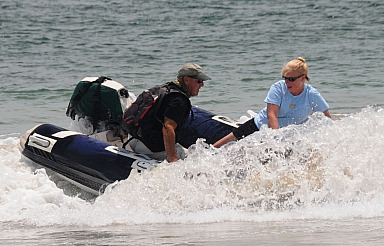 Surf landing