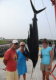 Don, Kathi and Sue with Sailfish