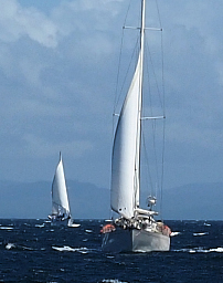 Rounding Punta Santa Elena