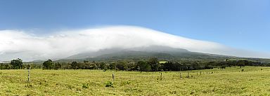 Climate between volcanos Tenorio and Miravalles