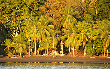 Fishermans hut at Isla Parida