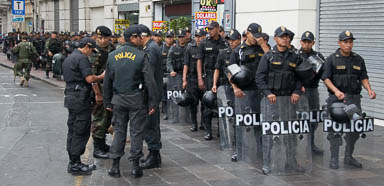 Riot police