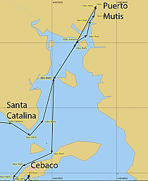 Puerto Mutis Map