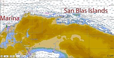 San Blas Chart