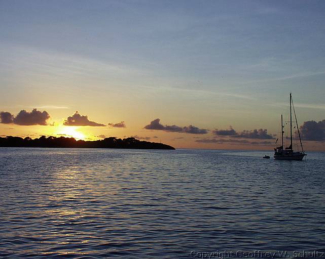 Sunset & Stomy Petrel