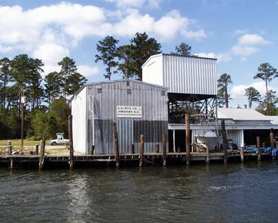 Buildings along canal