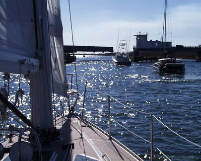 Approaching Swing Bridge