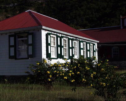 White Houses,
Red Roofs, Green Shutters