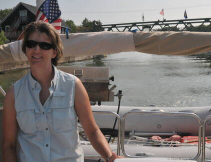 Sue Navigating
Lift Bridge