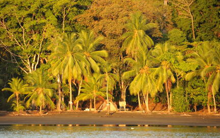 Fisherman's hut at sunrise